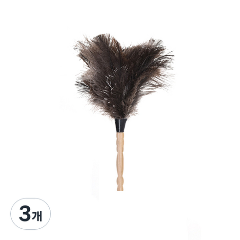 마켓감성 다용도 깃털 먼지 털이 35cm, 3개