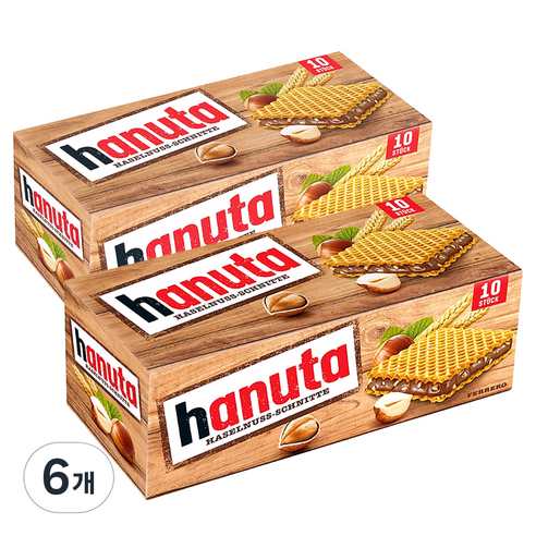 하누타 샌드과자, 220g, 6개