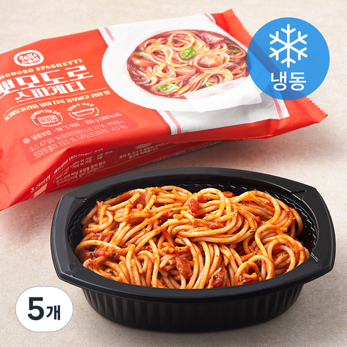 쉐프스토리 뽀모도로스파게티 (냉동), 333g, 5개