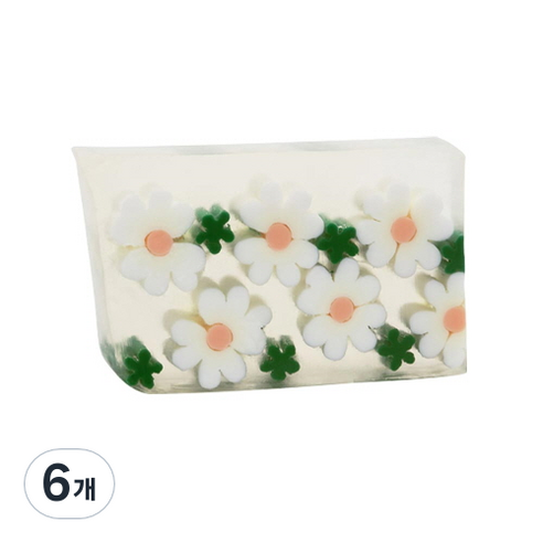 프라이멀엘리먼츠 바디솝 데이지, 165g, 6개