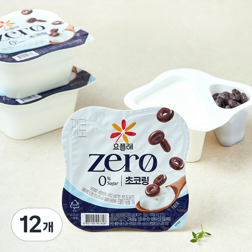 요플레 제로 초코링, 120g, 4개입, 3세트
