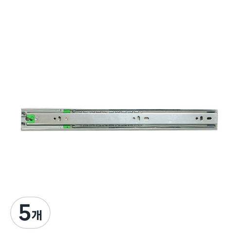 서랍가구 3단 광폭 댐핑레일 350mm, 5개