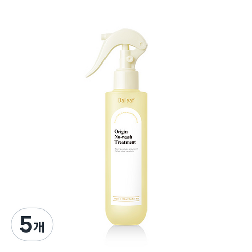 달리프 오리진 리페어 노워시 헤어트리트먼트, 5개, 150ml