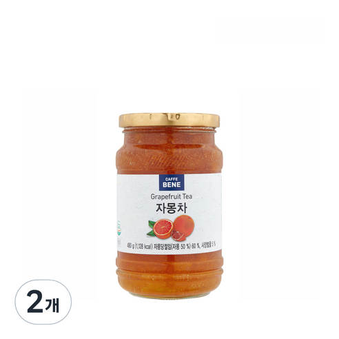 카페베네 자몽차, 480g, 1개입, 2개