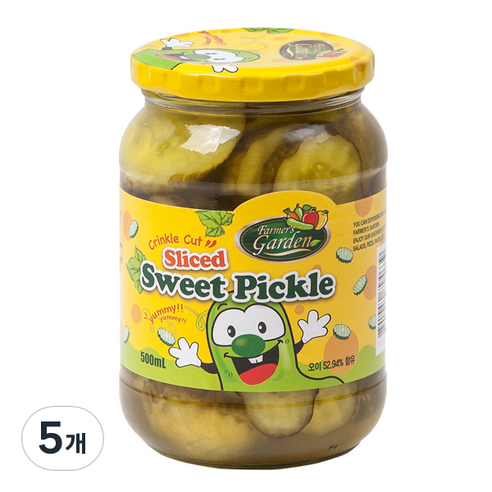 파머스가든 스위트피클 슬라이스, 520g, 5개