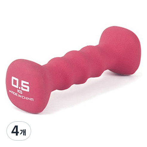 아이워너 네오프렌 사각아령, 0.5kg, 4개