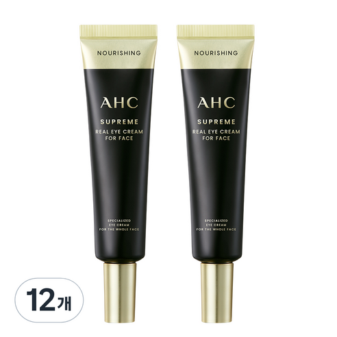 AHC 슈프림 리얼 아이크림 포 페이스, 30ml, 12개