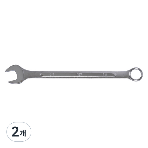 케이디와이 A타입조합렌치 38mm KCW-38, 2개
