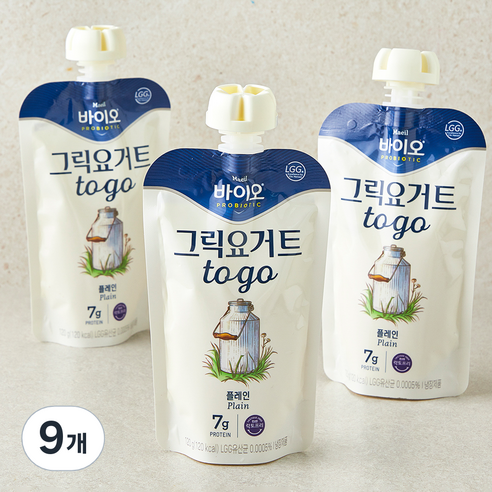 매일바이오 그릭 요거트 플레인, 120g, 3개입, 3개