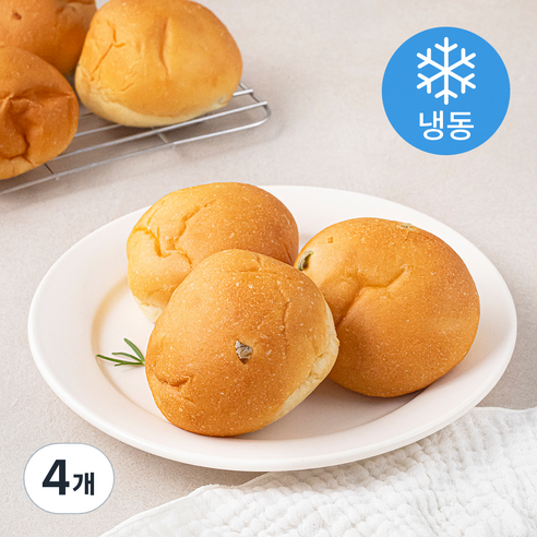 뺑드졸리 햄치즈 야채 모닝빵 (냉동), 35g, 6개입, 4개