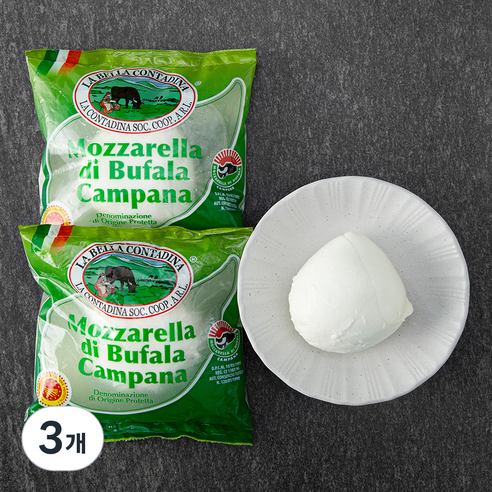 라콘타디나 모짜렐라 디버팔로 캄파나, 125g, 1개입, 6개