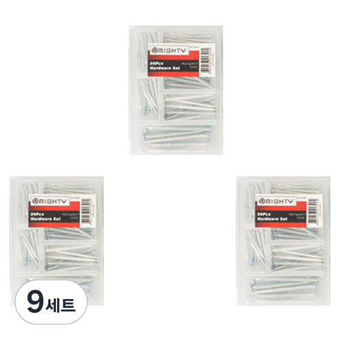 마이티 콘크리 못 6종 세트, 9세트
