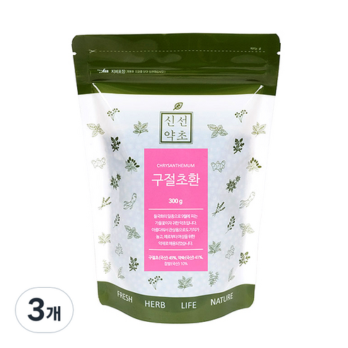 신선약초 구절초환, 3개, 300g