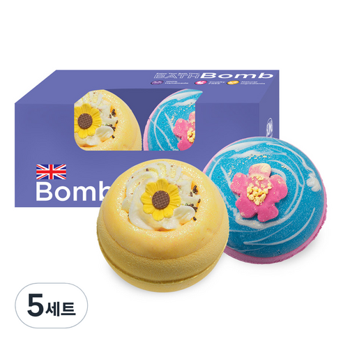밤코스메틱 프리미엄 탄산 입욕제 허니비마인 160g + 훌라훌라 160g 세트, 5개