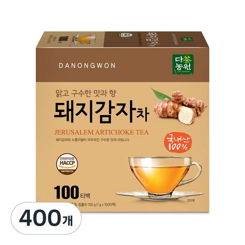 다농원 돼지감자차, 1g, 100개입, 4개
