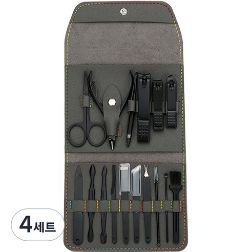 로이마스터 토탈 케어 16종 세트, 4세트, 블랙
