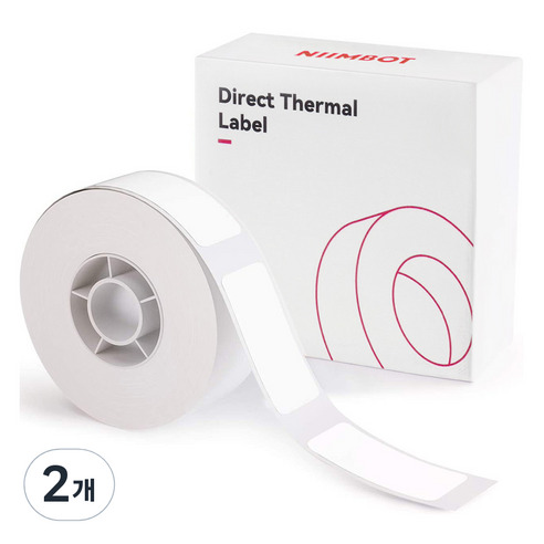 님봇 라벨프린터 D11 / D110 전용 라벨지 화이트 15 x 30 mm, 420개