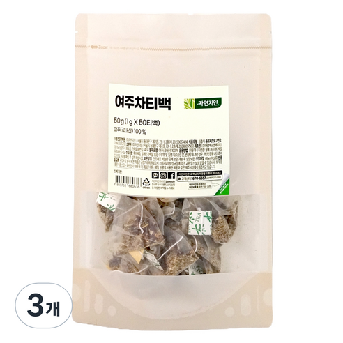 자연지인 여주차 티백, 1g, 50개입, 3개