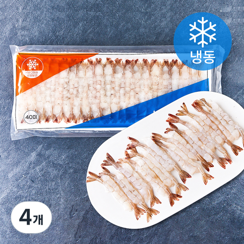 노바시새우 (냉동), 4개, 300g(40미)