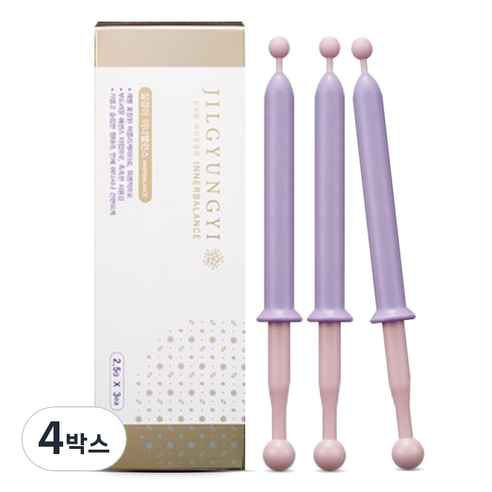 질경이 이너밸런스 여성청결제, 7.5g, 4박스