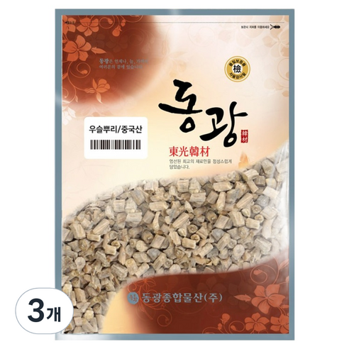 동광한방몰 우슬뿌리, 600g, 3개