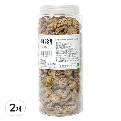 행복약초 볶음 우엉차, 400g, 1개입, 2개