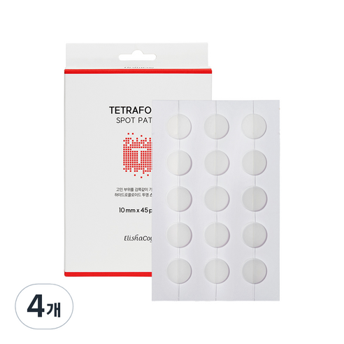 엘리샤코이 테트라포스 스팟패치 45p, 1개입, 4개