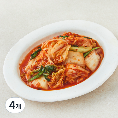 도미솔식품 아삭한 도미솔 김치 맛김치, 900g, 4개