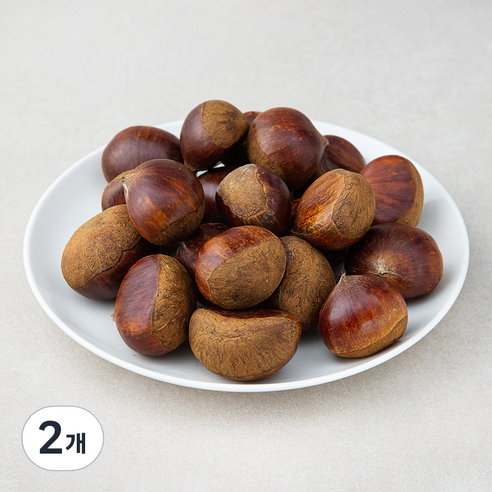 국내산 피밤, 500g, 2개
