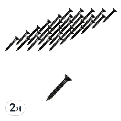 DAC-일반피스(블랙) (2000EA), 2개