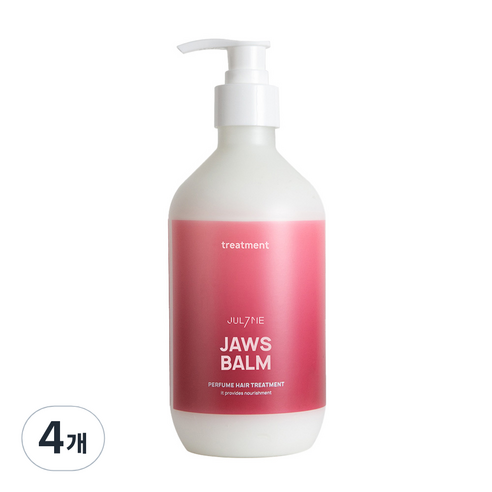 줄라이미 퍼퓸 죠스밤 헤어트리트먼트, 4개, 500ml