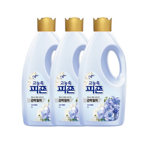 고농축 피죤 강력탈취 오리지널 오션후레쉬 섬유유연제, 2L, 3개