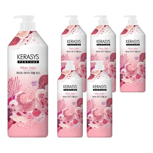케라시스 화이트 데이지 퍼퓸 린스, 6개, 1L