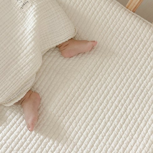 마이리틀데이지 순면 인견 양면 아기 침대패드: 땀 많은 아기에게 꿀잠을 선물하세요!
