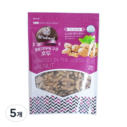 소니가 황토가마에 구운 호두, 300g, 5개