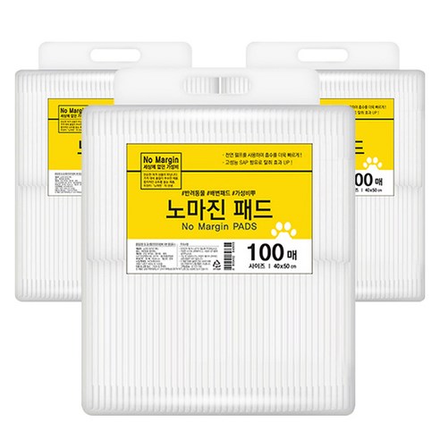 노마진 반려견 배변패드, 100매입, 3개