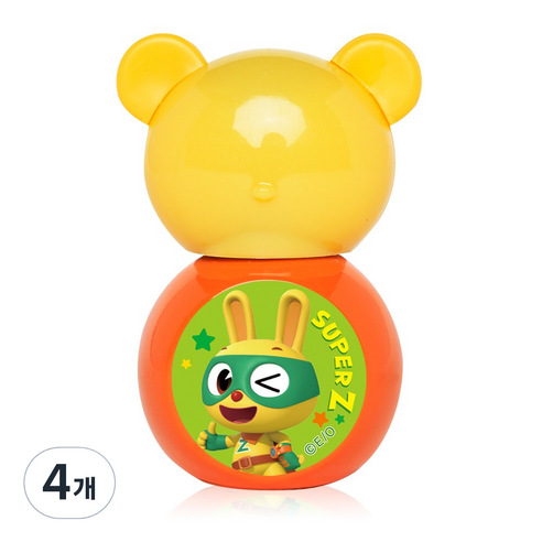 엔비베베 슈퍼잭 네일에센스 론 아동용 손톱영양제, 4개, 4ml