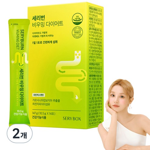 세리박스 세리번 비우밍 다이어트 14p, 147g, 1개