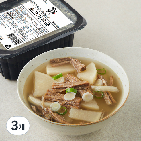 강남밥상 소고기무국, 450g, 3개