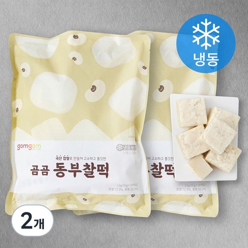 곰곰 동부찰떡 (냉동), 1kg, 2개