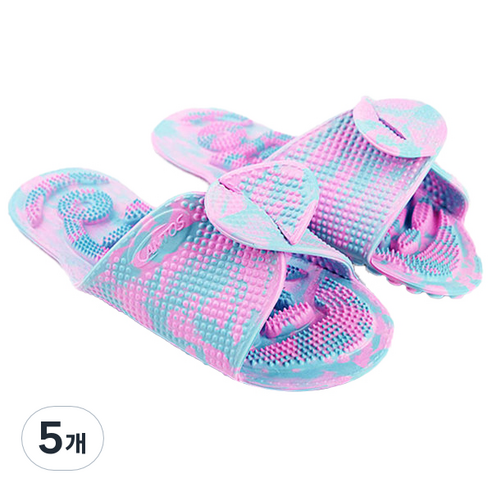 칸토스 양면 지압 슬리퍼 S, 1개, 혼합색상