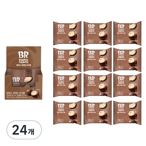배스킨라빈스 엄마는 외계인 초코볼, 32g, 24개