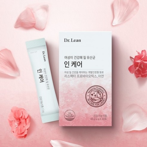 닥터린 질 건강 유산균 리스펙타 인케어, 60g, 1개