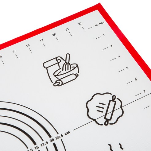 코멧 키친 실리콘 베이킹 작업매트: 주방에서의 베이킹을 더 편리하고 비용 효율적이며 위생적으로 만들어주는 다목적 솔루션