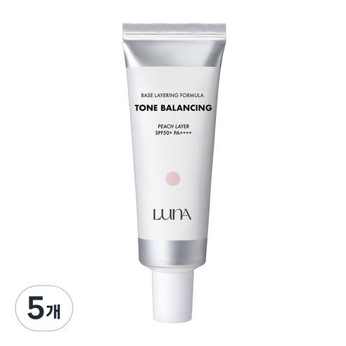 루나 베이스 레이어링 포뮬라 프라이머 40ml, 피치레이어, 5개
