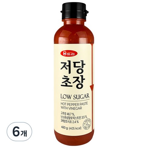 움트리 저당 초장, 450g, 6개