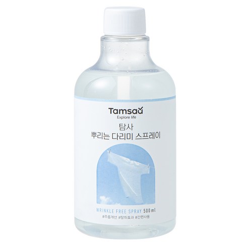 탐사 뿌리는 다리미 스프레이 500ml, 1개
