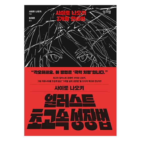 일러스트 초고속 성장법 : 사이토 나오키 3개월 연습법, 잉크잼
