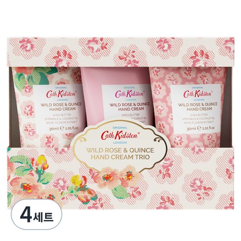 캐스키드슨 와일드로즈앤퀸스 핸드크림 30ml 트리오 세트, 4세트