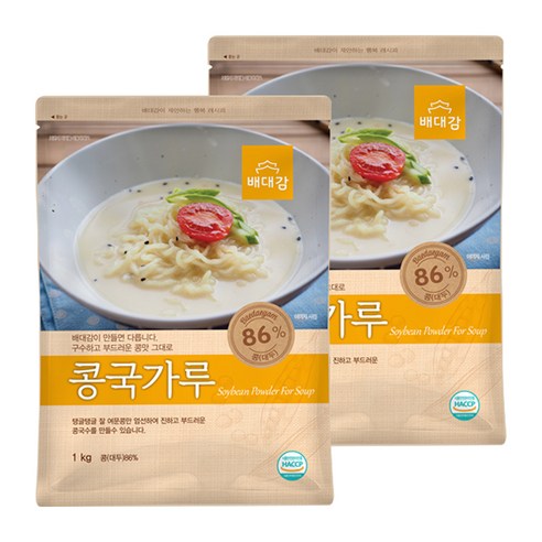 배대감 콩국가루, 1kg, 2개
